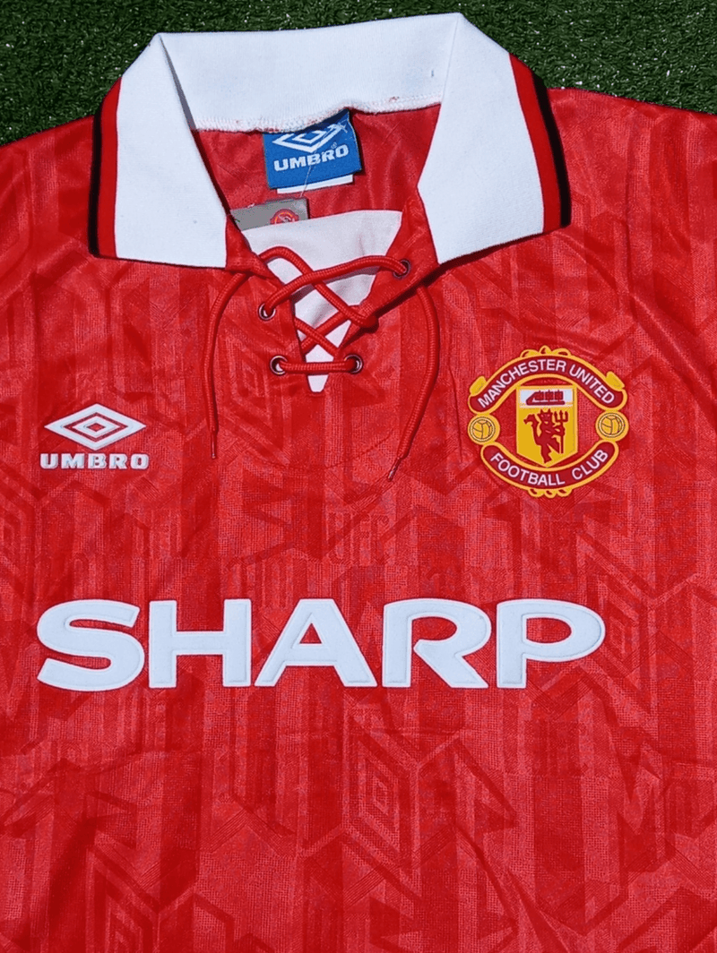 Camiseta Manchester United Retro 1992/94 - Rojo