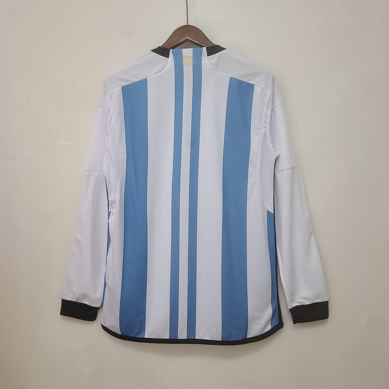 Camiseta Manga Larga Argentina Home 22/23