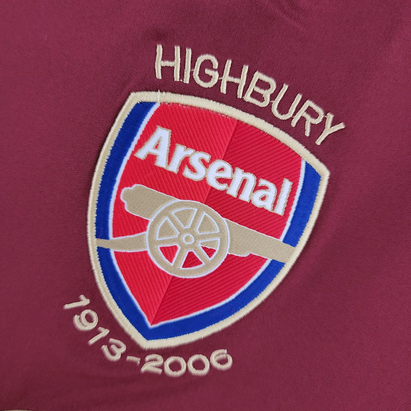 Camiseta Arsenal Retro 05/06 Manga Larga