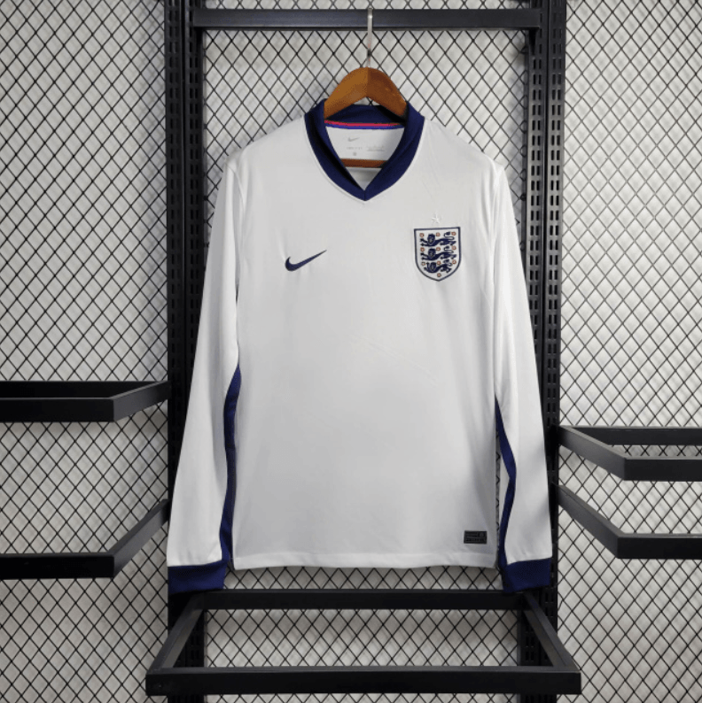 Camiseta Manga Larga Inglaterra Home 24/25