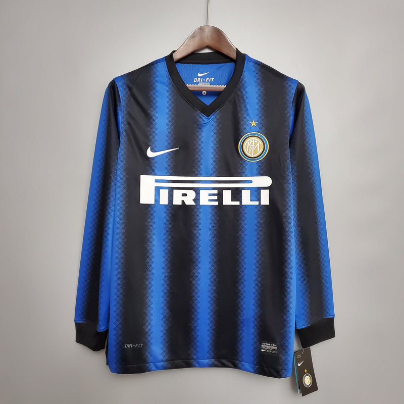 Camiseta Manga Larga Inter de Milán Retro 10/11