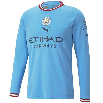 Camiseta Manga Larga Manchester City 22/23 [Haaland #9]