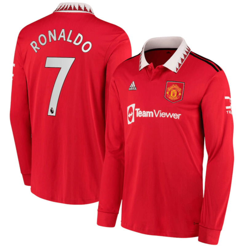 Camiseta Manga Larga Manchester United 22/23 [Ronaldo