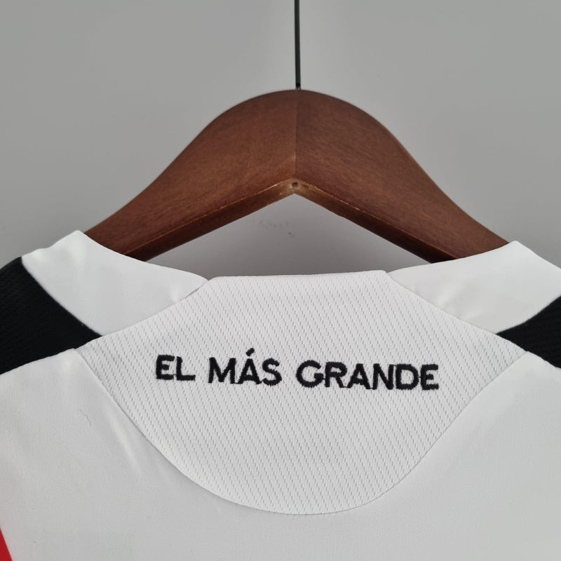 Camiseta River Plate Retro 2009/10 Manga Larga - Blanco