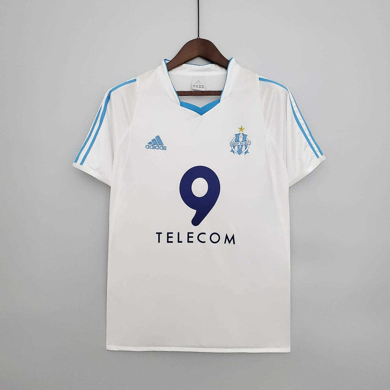 Camiseta Olympique de Marseille Retro 2002/2003 - Blanco