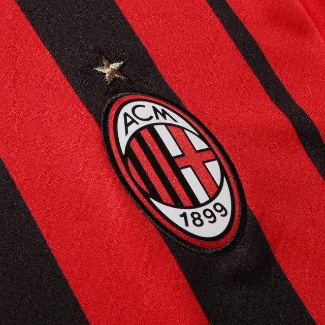 Camisa Milan I 21/22 Puma - Negro e Rojo