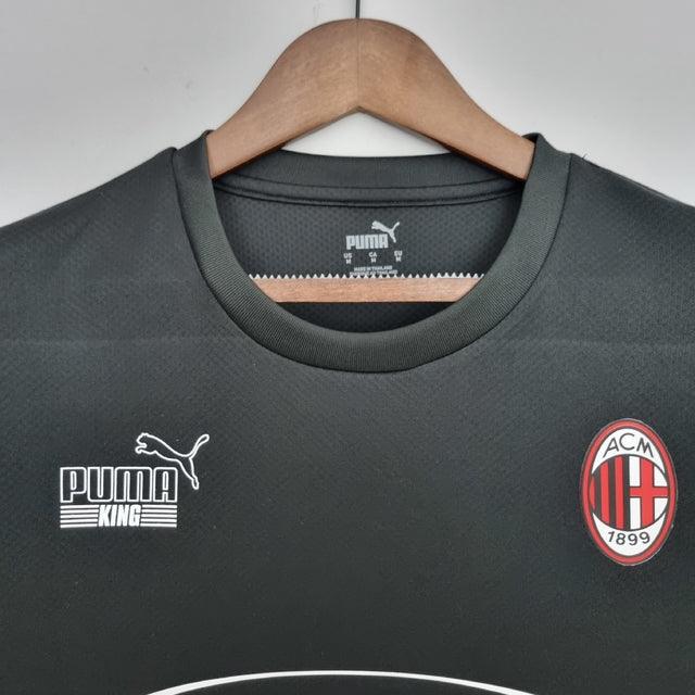 Camisa Milan Heritage 21/22 Puma King - Negro