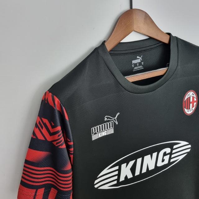 Camisa Milan Heritage 21/22 Puma King - Negro
