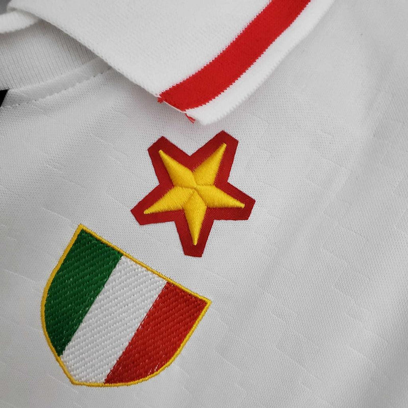 Camiseta Milan Retro 1995/1997 - Blanco