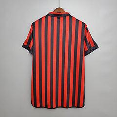 Camiseta Milan Retro 1999/2000 - Rojo/Negro