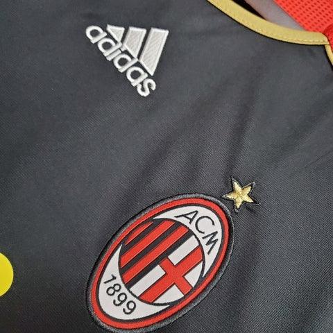 Camiseta Milan Retro 2006 - Negro