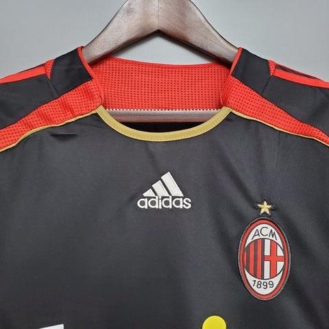 Camiseta Milan Retro 2006 - Negro