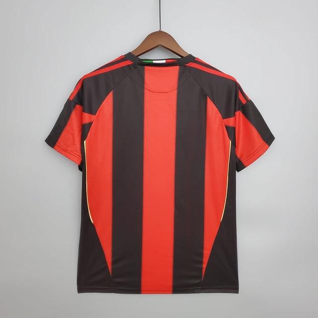 Camiseta Milan Retro 2010/2011 - Rojo/Negro