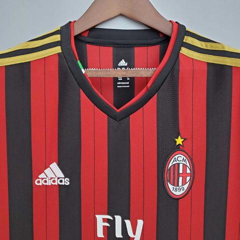 Camiseta Milan Retro 2013/2014 - Rojo/Negro