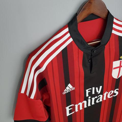 Camiseta Milan Retro 2014/2015 - Rojo/Negro