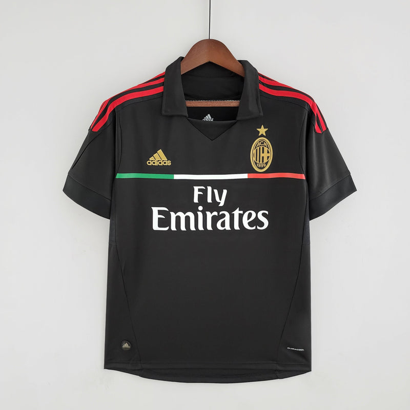 Camiseta Milan Retro 11/12 - Negro