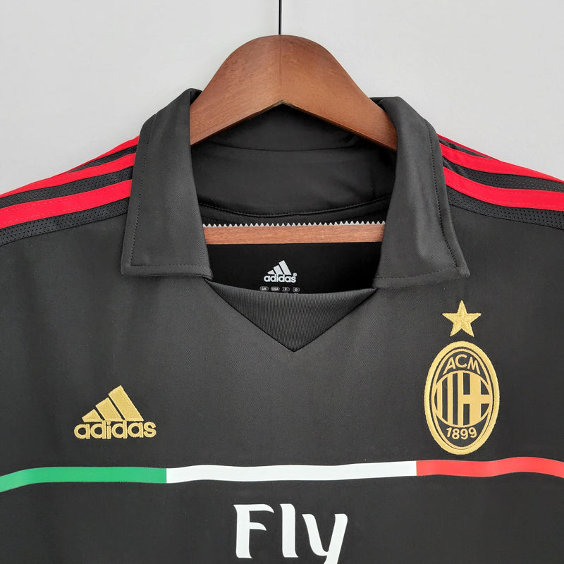 Camiseta Milan Retro 11/12 - Negro