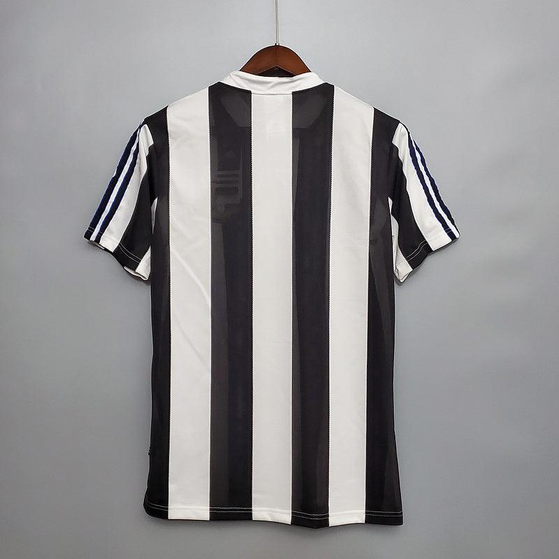 Camiseta Newcastle Retro 1995/1997 - Negro/Blanco