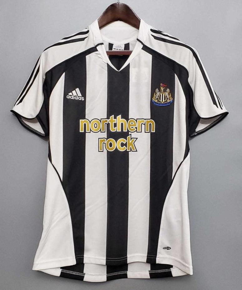 Camiseta Newcastle Retro 2005/2006 - Negro/Blanco