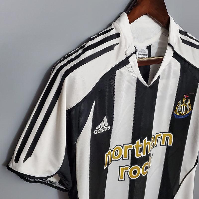 Camiseta Newcastle Retro 2005/2006 - Negro/Blanco