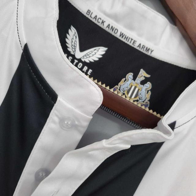 Camisa Newcastle United I 21/22 Castore - Negro y Blanco