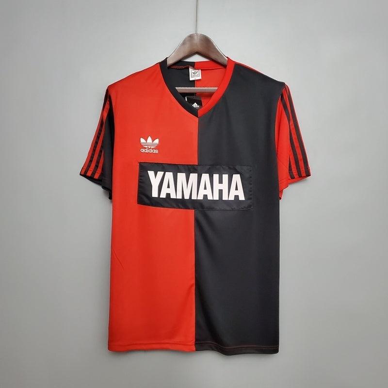 Camiseta Newell's Old Boys Retro 1993 - Rojo/Negro