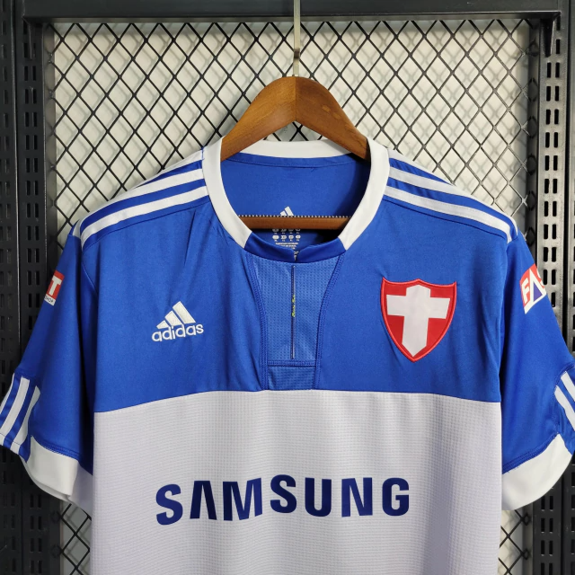 Camiseta Retro Palmeiras 2009 - Azul/Blanco