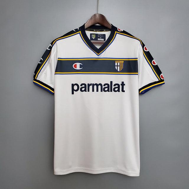 Camiseta Parma Retro 2002/2003 Champion - Blanco