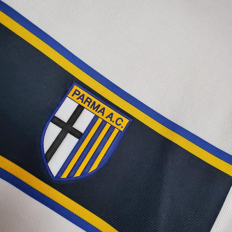 Camiseta Parma Retro 2002/2003 Champion - Blanco