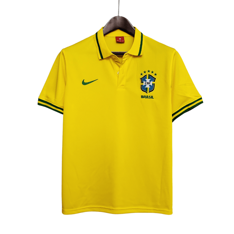 Camisa Polo Brasil Amarillo - Masculina