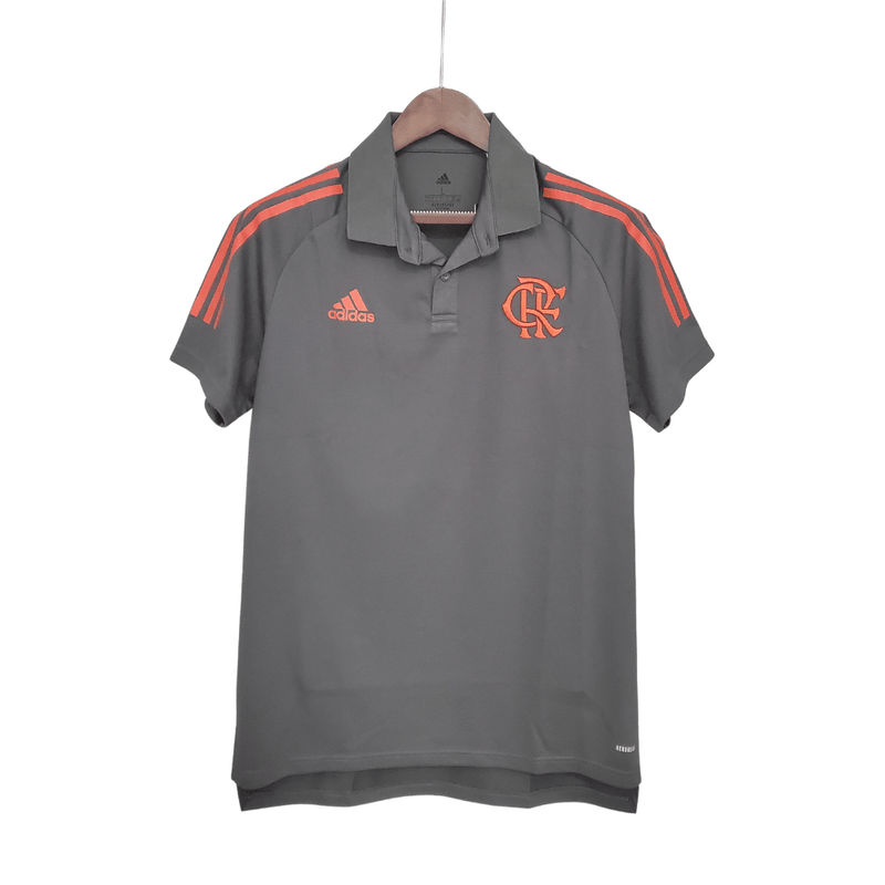 Camisa Polo Flamengo Gris - Masculina