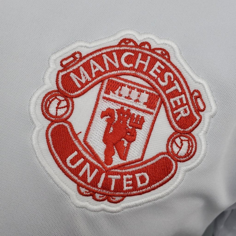 Camisa Polo Manchester United Blanco - Masculina