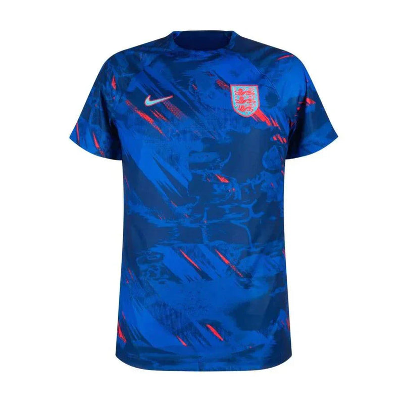 Camisa Pré-jogo Seleccion Inglaterra 2022 Nike - Azul