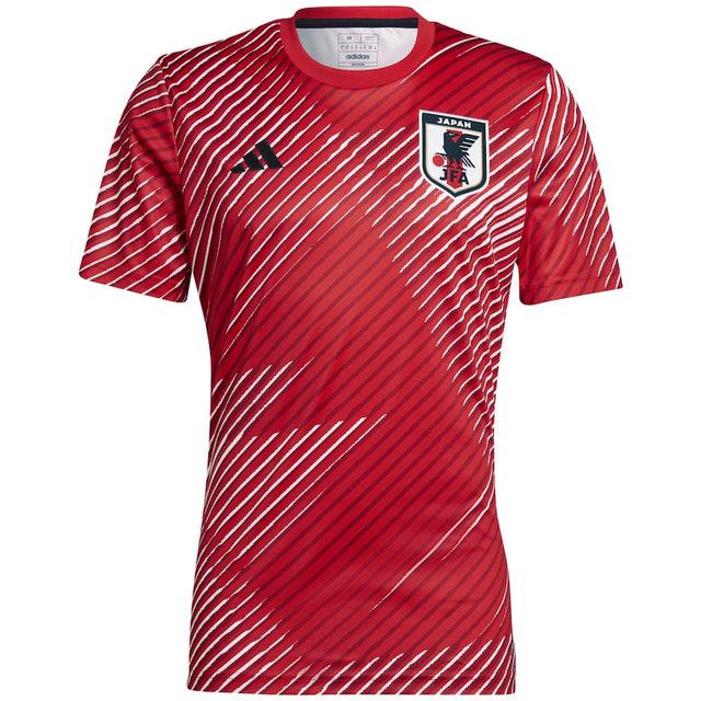 Camisa Pré-jogo Seleccion Japón 2022 Adidas - Rojo