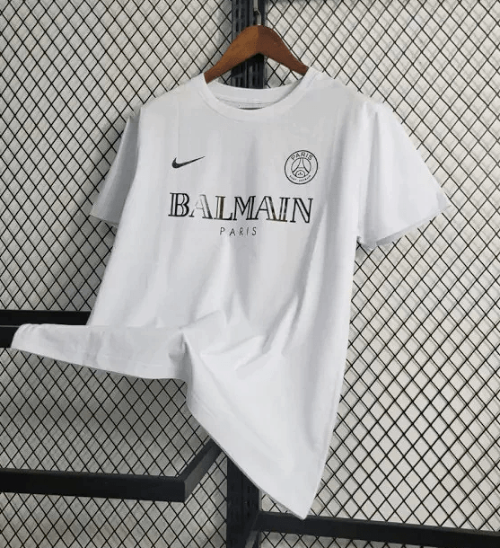 Camisa PSG 23/24 Lançamento Edición Especial Balmain Paris