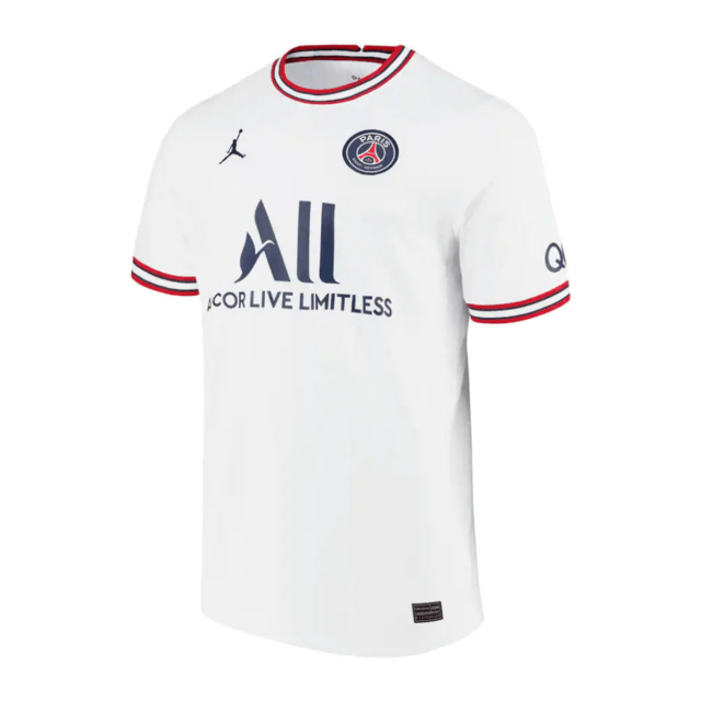 Camisa PSG IV 21/22 Jordan - Blanco