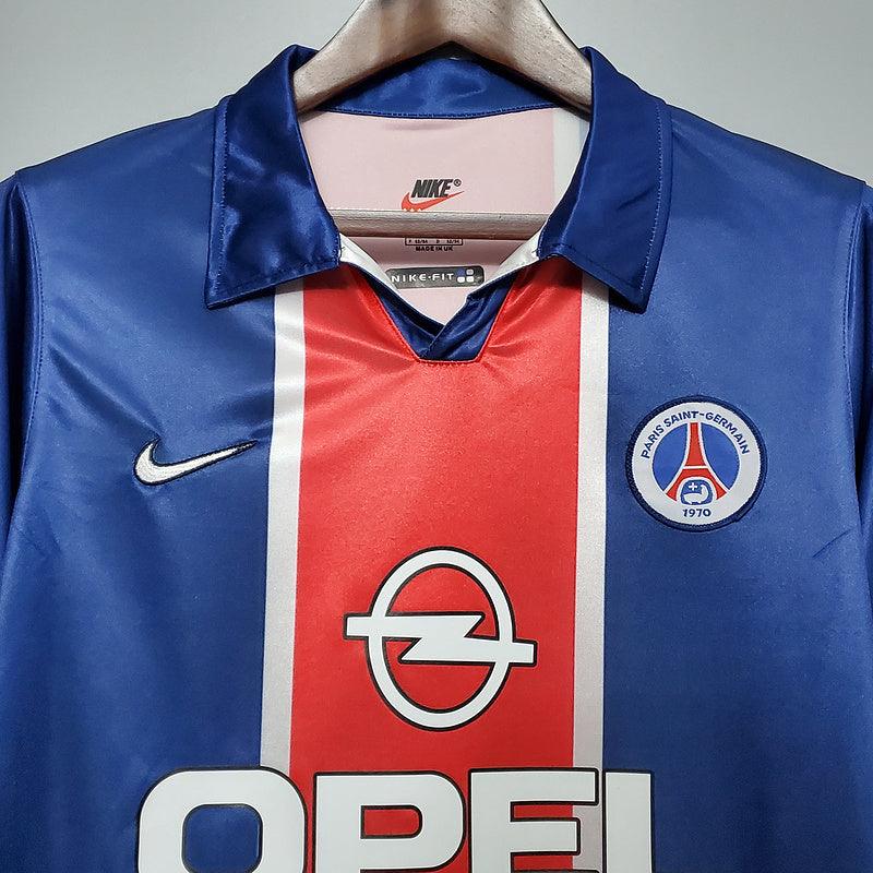 Camiseta PSG Retro 1998/1999 - Azul/Roxo