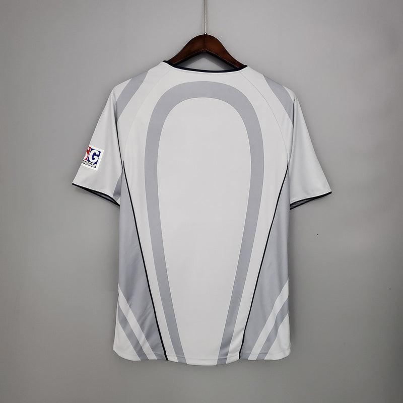 Camiseta PSG Retro 2001/2002 - Blanco/Gris