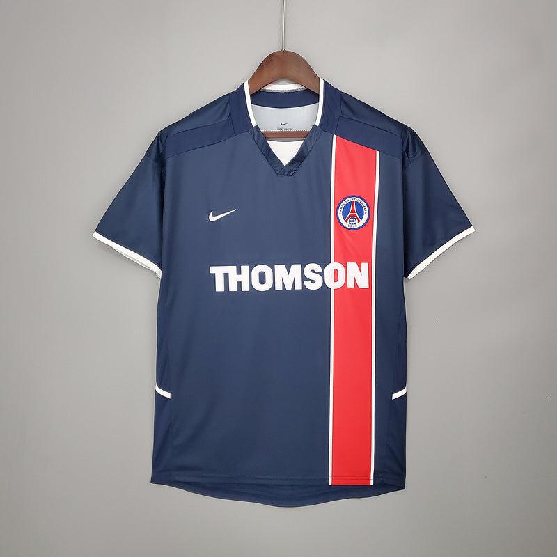 Camiseta PSG Retro 2002/2003 - Azul/Roxo