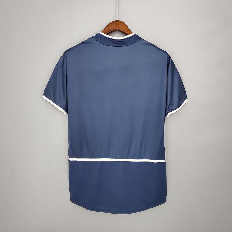 Camiseta PSG Retro 2002/2003 - Azul/Roxo