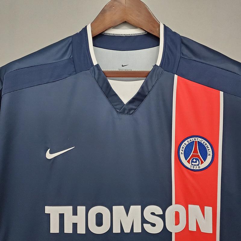 Camiseta PSG Retro 2002/2003 - Azul/Roxo