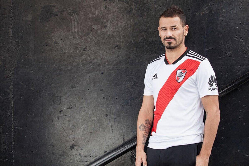 Camisa River Plate I 18/19 Adidas - Blanco e Rojo