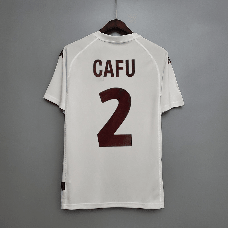 Camiseta Roma Retro 2000/2001 - Blanco