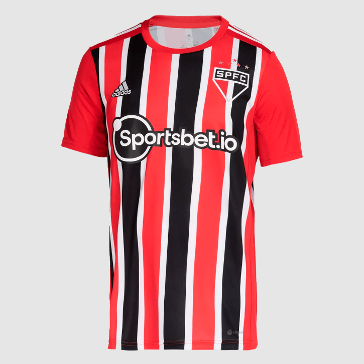 Camisa São Paulo II 22/23 Adidas - Tricolor