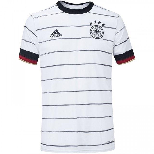 Camisa Seleccion Alemanha I 21/22 Adidas - Blanco