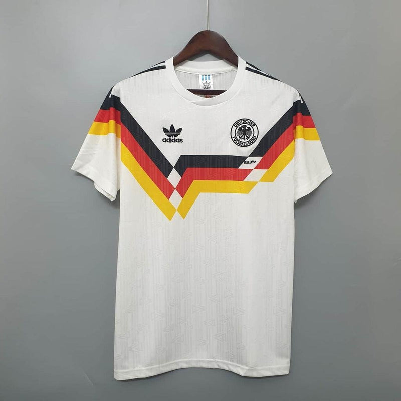 Camiseta Selección Alemania Retro 1990 - Blanco