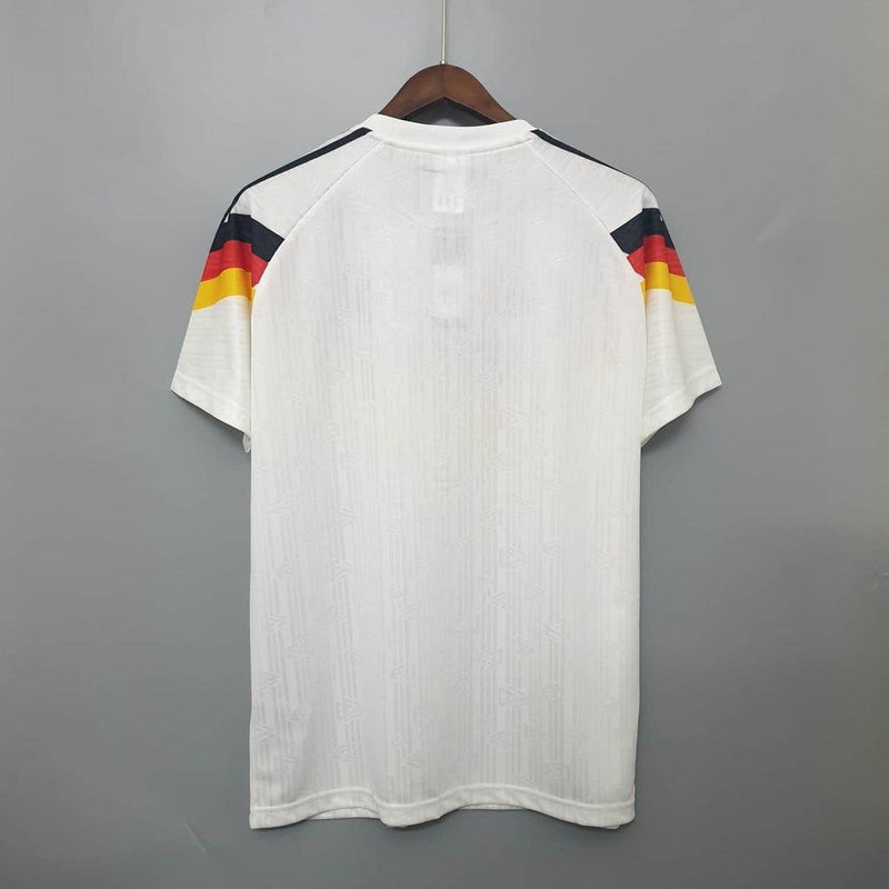 Camiseta Selección Alemania Retro 1990 - Blanco