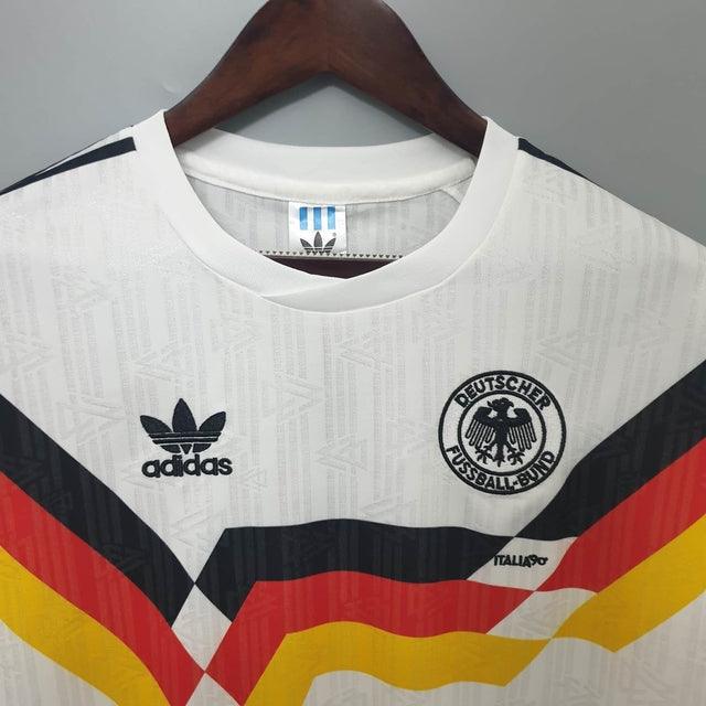 Camiseta Selección Alemania Retro 1990 - Blanco