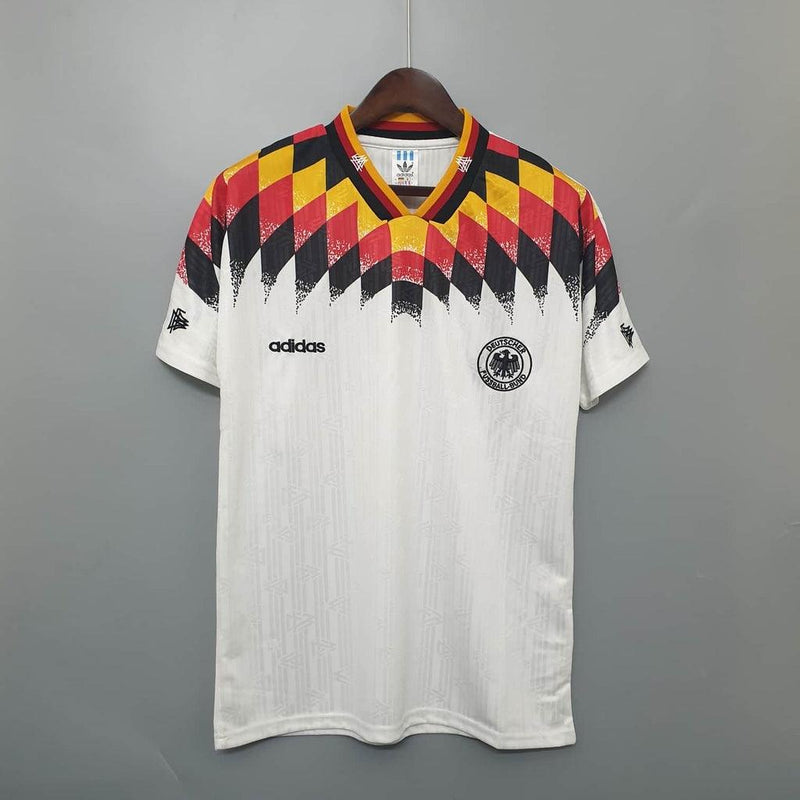 Camiseta Selección Alemania Retro 1994 - Blanco