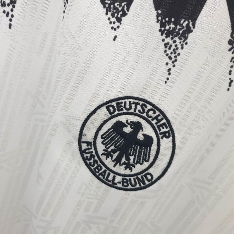 Camiseta Selección Alemania Retro 1994 - Blanco